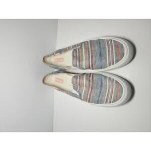 Keds Women's Striped Slip-On Sneakers Size 9.5
